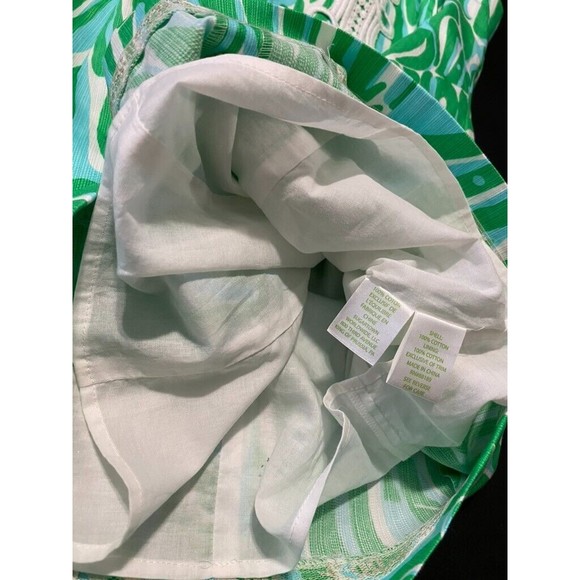 Lilly Pulitzer Alexa Shift Resort White Finders Keepers Lace Trim Dress Sz 2 NWT - Picture 9 of 13